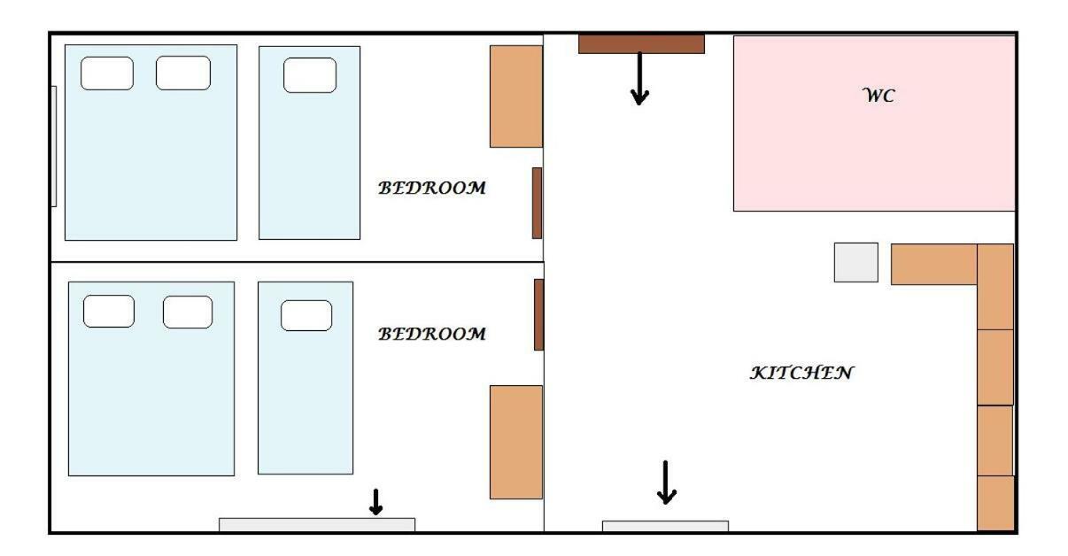 Hotel Filoxenia Neoi Poroi Esterno foto